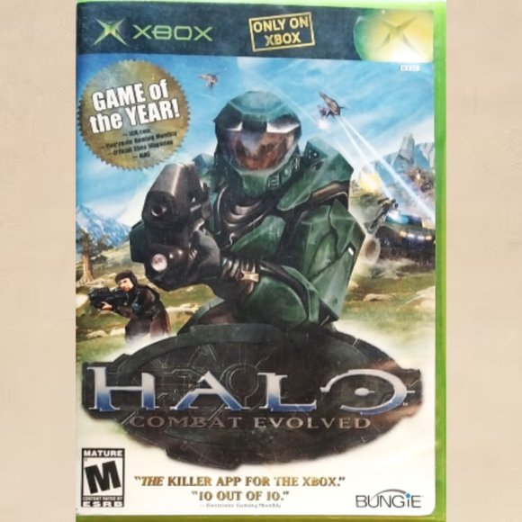 Halo Combat Evolved Microsoft Original XBOX Game Comes With Case And Manual - Picture 1 of 5